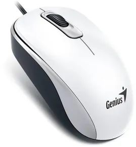 Genius Maus DX-110, 1000DPI, optisch, 3Tas., USB verdrahtet, weiss